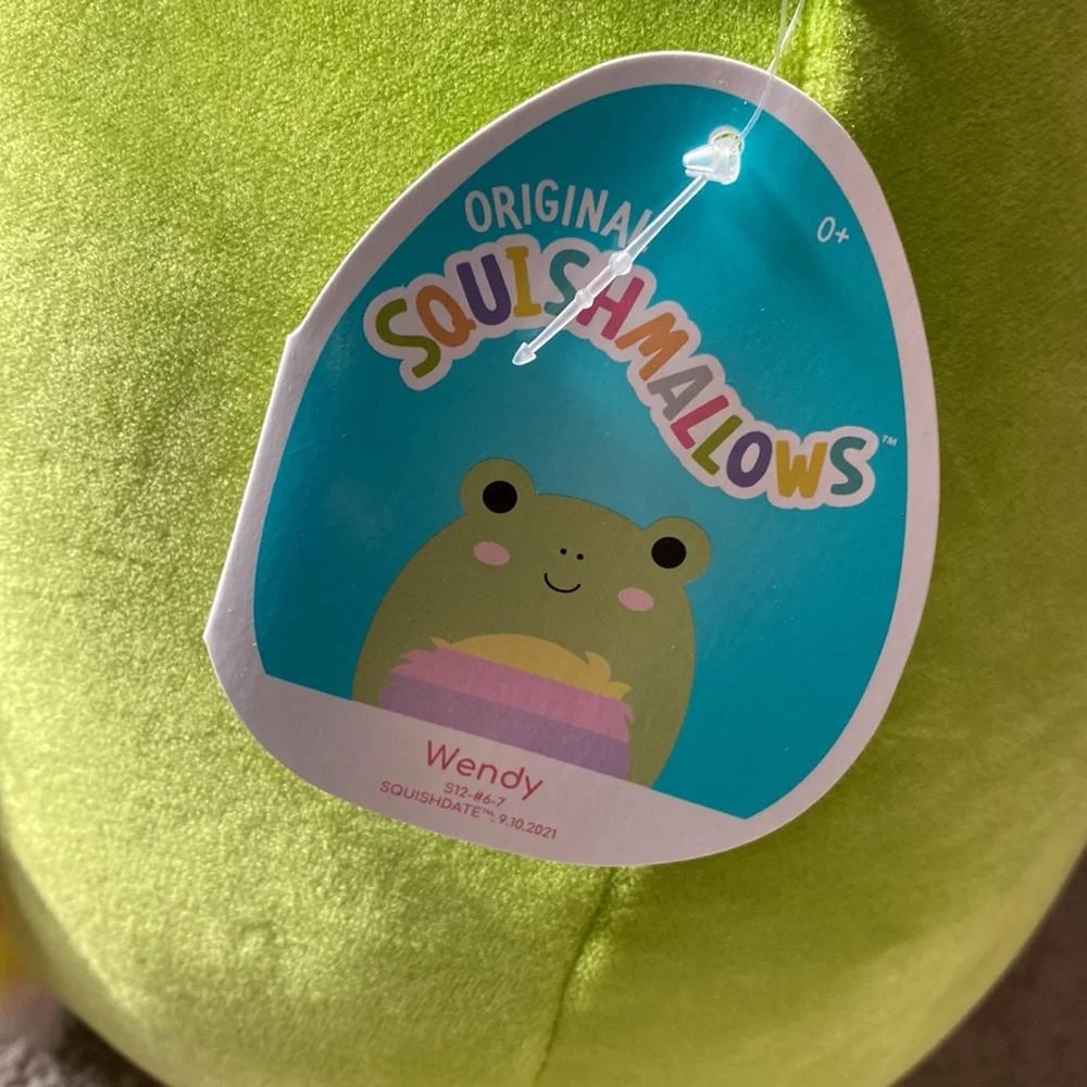 Squishmallow Wendy the Frog Easter 12” - Picture 3 of 3